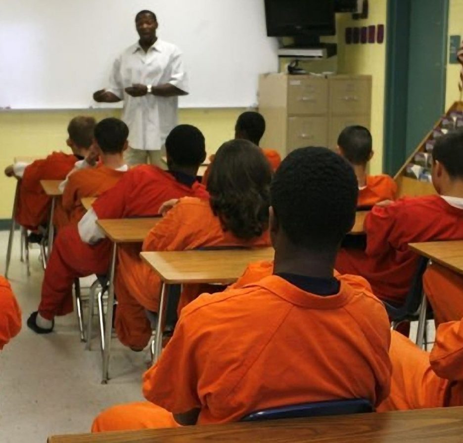 black youth in prison
